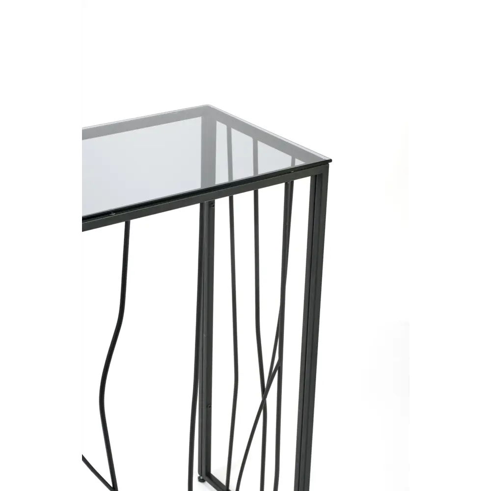 Фото 5 Консоль напольная Allconsoles 1023-CB 80x80x35 см сталь цвет черный Фото 5 Консоль напольная Allconsoles 1023-CB 80x80x35 см сталь цвет черный