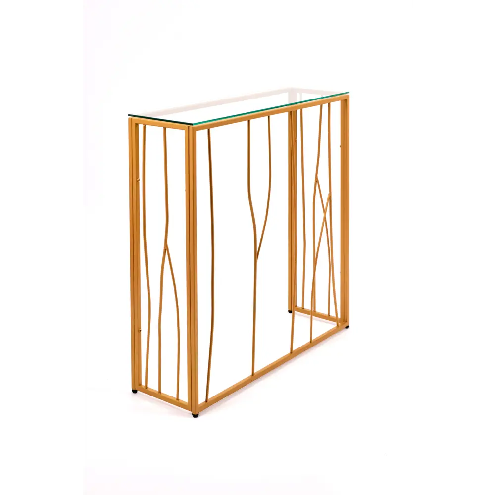 Фото Консоль напольная Allconsoles 1024-CG clear 80x80x25 см сталь цвет золотой Фото Консоль напольная Allconsoles 1024-CG clear 80x80x25 см сталь цвет золотой