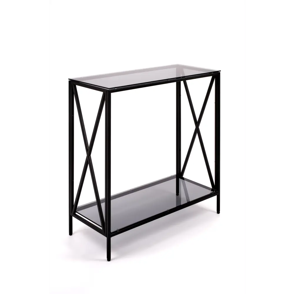 Фото Консоль напольная Allconsoles 1031-CB 100x80x35 см сталь цвет черный Фото Консоль напольная Allconsoles 1031-CB 100x80x35 см сталь цвет черный