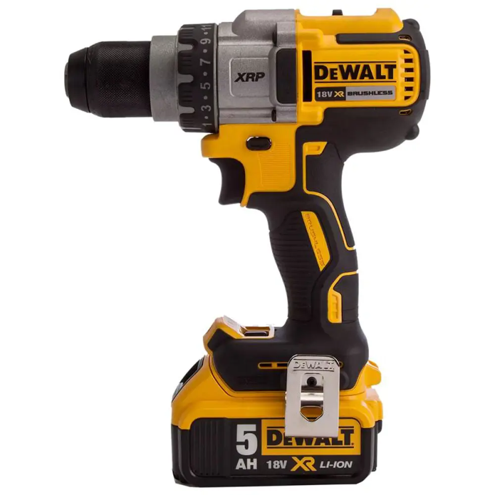 Фото Дрель-шуруповерт аккумуляторная бесщёточная Dewalt DCD991P2, 18 В Li-Ion 2х5 Ач Фото Дрель-шуруповерт аккумуляторная бесщёточная Dewalt DCD991P2, 18 В Li-Ion 2х5 Ач