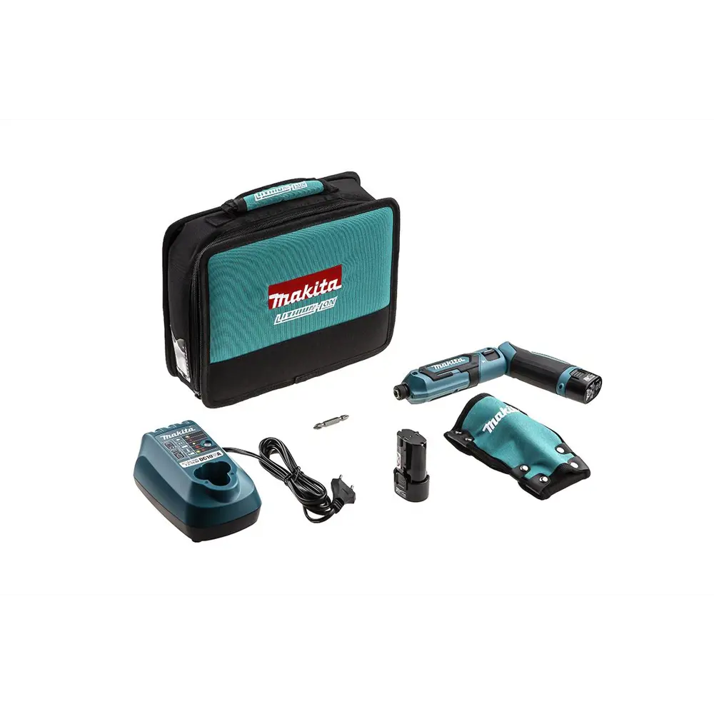 Фото 2 Отвертка аккумуляторная MAKITA TD022DSE 7.2В 2х1Ач Li-Ion Фото 2 Отвертка аккумуляторная MAKITA TD022DSE 7.2В 2х1Ач Li-Ion