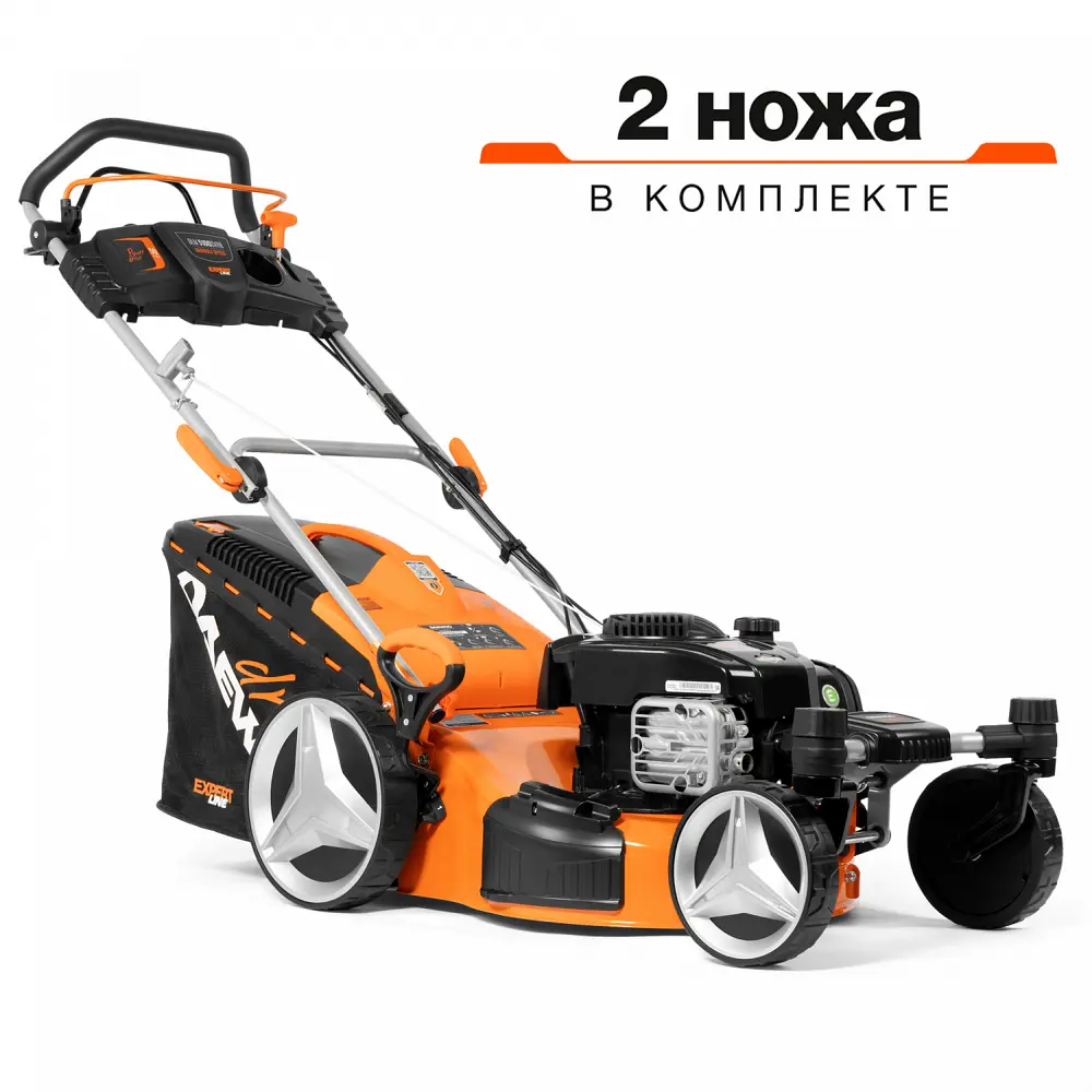 Фото Газонокосилка бензиновая самоходная Daewoo Dlm 5100svrb 5.5 л.с. 50 см