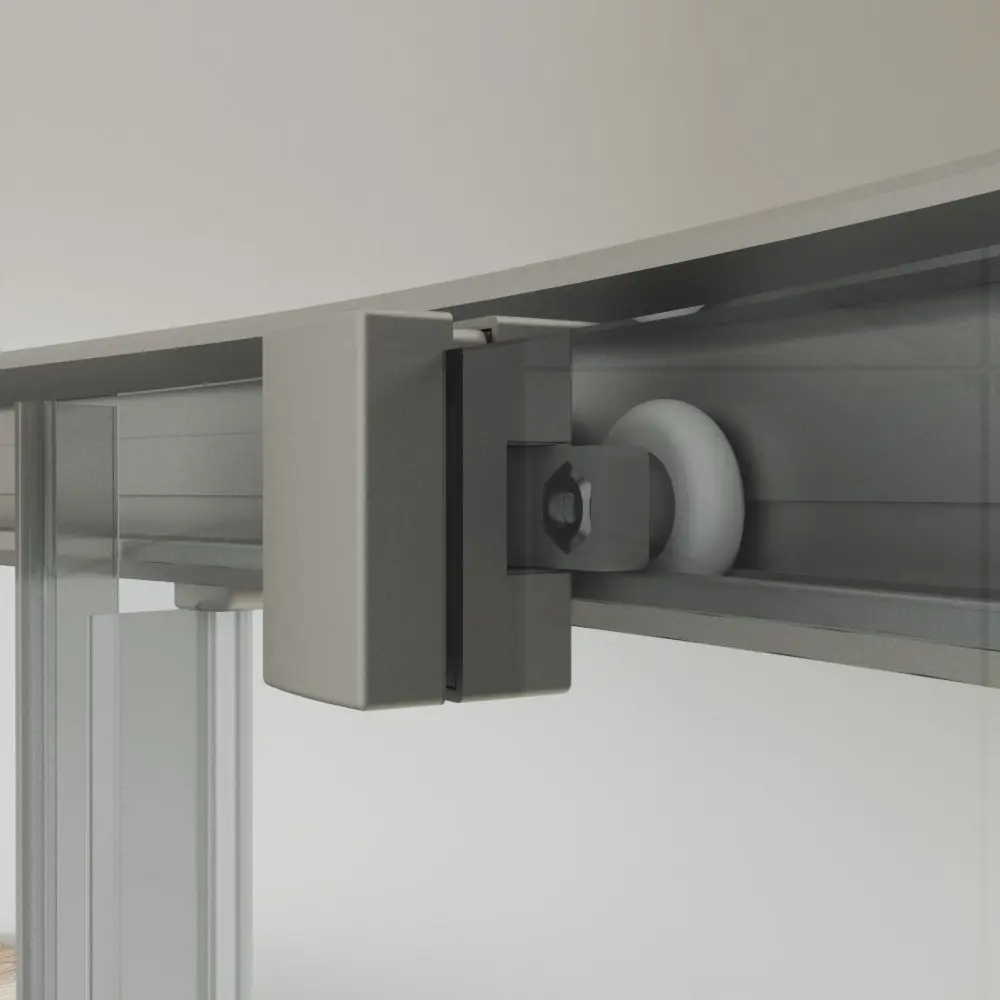 Фото 4 Душевой уголок Stworki 467866 прямой 160х90см хромированный профиль эффект стекла матовый Фото 4 Душевой уголок Stworki 467866 прямой 160х90см хромированный профиль эффект стекла матовый