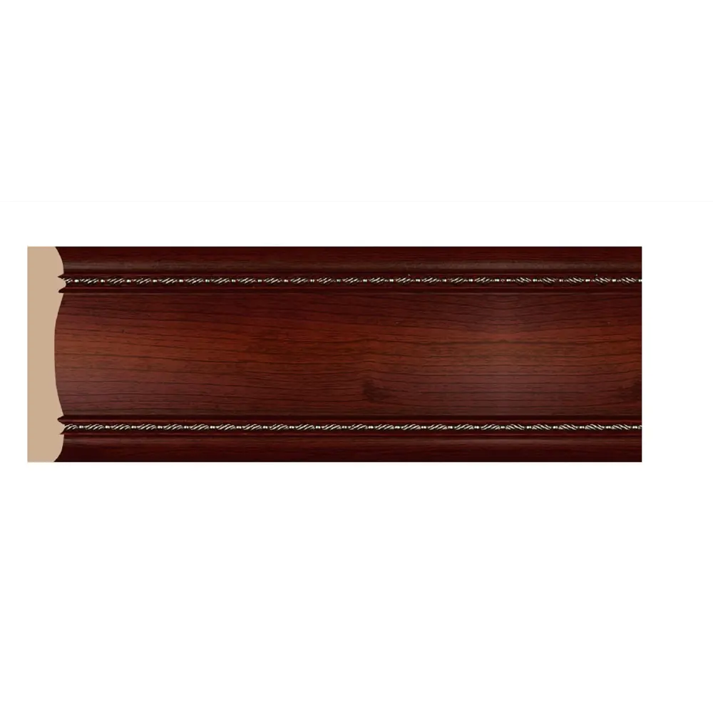 Фото Молдинг Decomaster 185-52 на стену и потолок, полистирол, цвет красный, 60x8x2000 мм