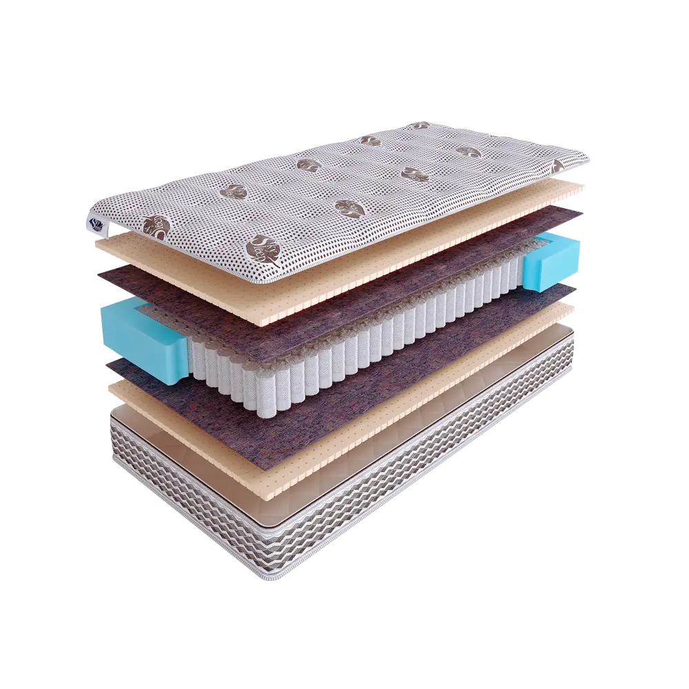 Фото Матрас SkySleep Native PRO Sleep Comfort S500 70x215 см независимый пружинный блок, детский, ортопедический, латексный Фото Матрас SkySleep Native PRO Sleep Comfort S500 70x215 см независимый пружинный блок, детский, ортопедический, латексный