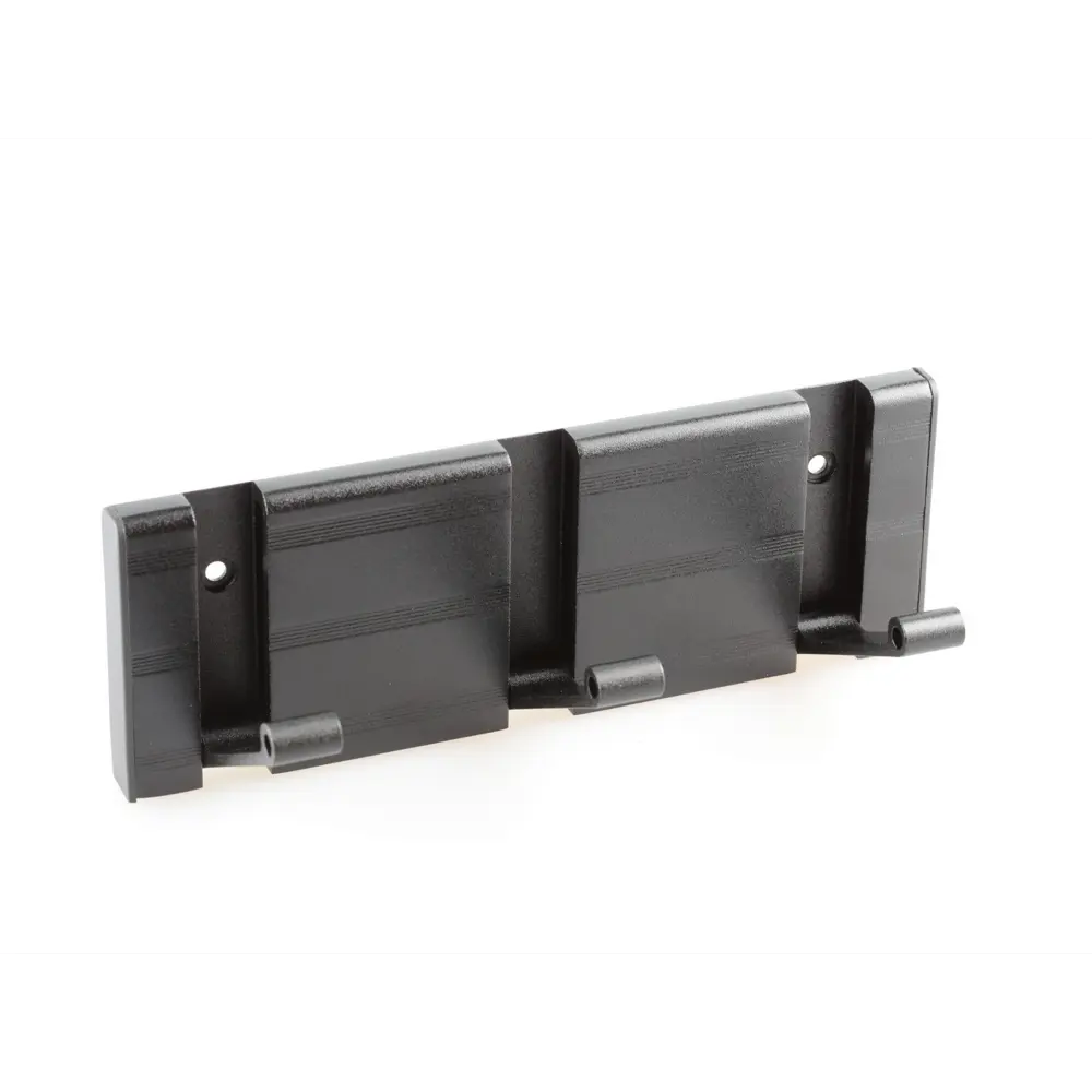 Фото Крючок Brante Flip 3 1.3x7x1.3 см 3 крючка цвет черный Фото Крючок Brante Flip 3 1.3x7x1.3 см 3 крючка цвет черный