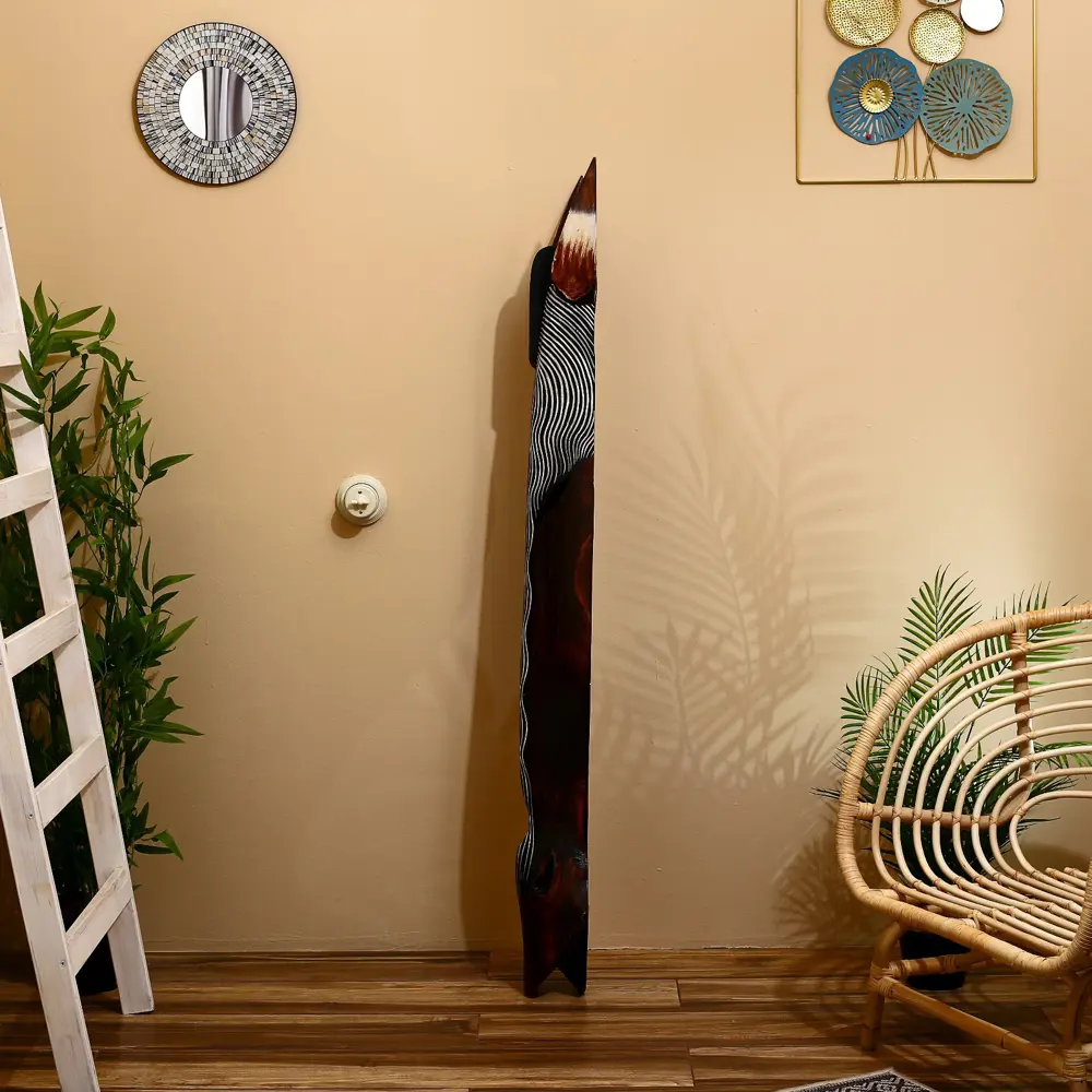 Фото 3 Панно маска интерьерная "Зебра" узор волна 150 см Фото 3 Панно маска интерьерная "Зебра" узор волна 150 см