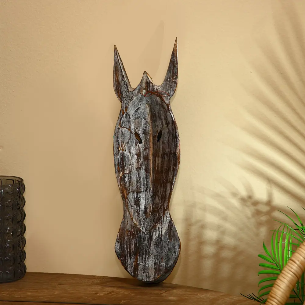 Фото 2 Панно маска интерьерная "Зебра" цветные полосы и ромбы, 50 см Фото 2 Панно маска интерьерная "Зебра" цветные полосы и ромбы, 50 см