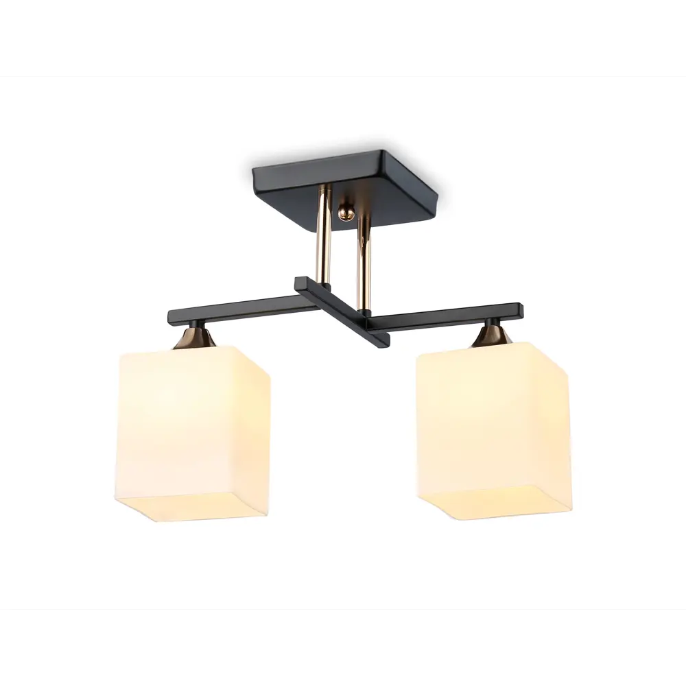 Фото Люстра подвесная AMBRELLA LIGHT TR303112 TRADITIONAL 2 лампы 10 м² цвет черный/золото Фото Люстра подвесная AMBRELLA LIGHT TR303112 TRADITIONAL 2 лампы 10 м² цвет черный/золото