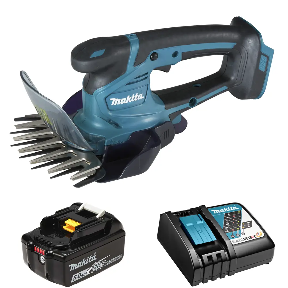 Фото Ножницы аккумуляторные Makita DUM604RT для травы 18 В Фото Ножницы аккумуляторные Makita DUM604RT для травы 18 В