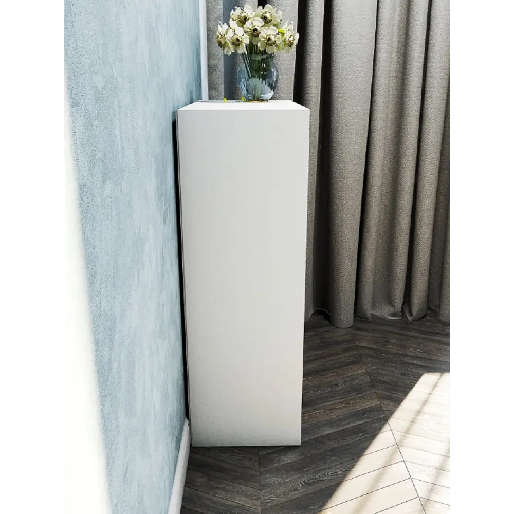Фото 3 Стеллаж с секциями Wood&stone 65.2x99.4x33.2 см ЛДСП цвет белый нагрузка на полку до 4 кг Фото 3 Стеллаж с секциями Wood&stone 65.2x99.4x33.2 см ЛДСП цвет белый нагрузка на полку до 4 кг