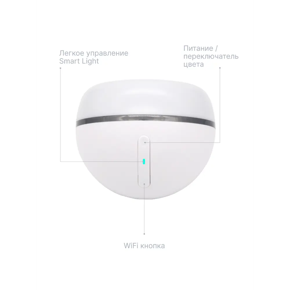 Фото 3 Ночник GOODNIGHT Smart Light 00000379605, с выключателем Фото 3 Ночник GOODNIGHT Smart Light 00000379605, с выключателем