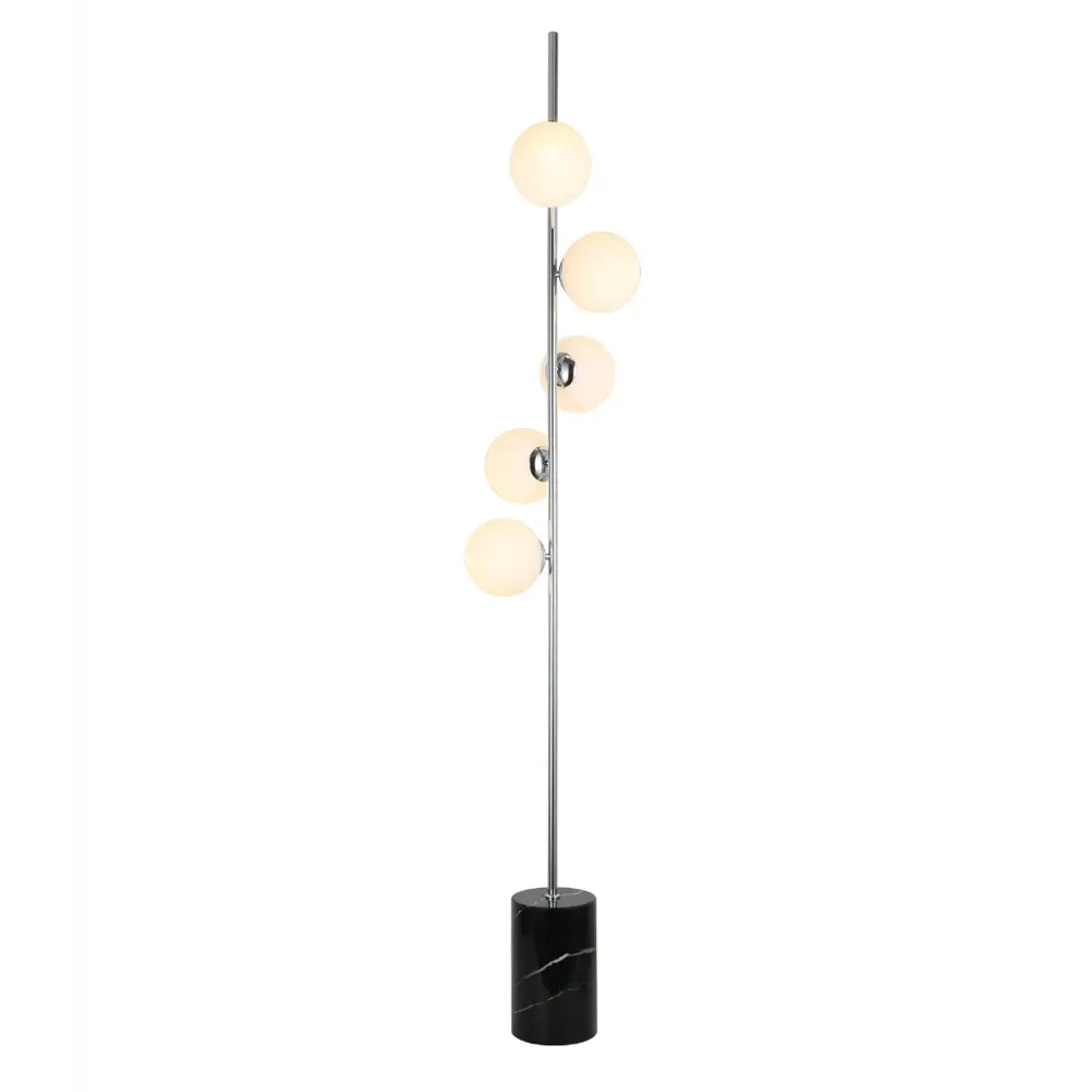 Фото Торшер LUMINA DECO Fredica LDF 6030-5 CHR цвет хром Фото Торшер LUMINA DECO Fredica LDF 6030-5 CHR цвет хром