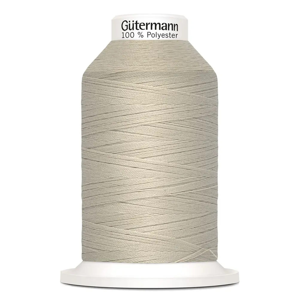 Фото Нить Miniking оверлочная Gutermann 1000м 100% п/э 722 светло-бежевый цвет Фото Нить Miniking оверлочная Gutermann 1000м 100% п/э 722 светло-бежевый цвет
