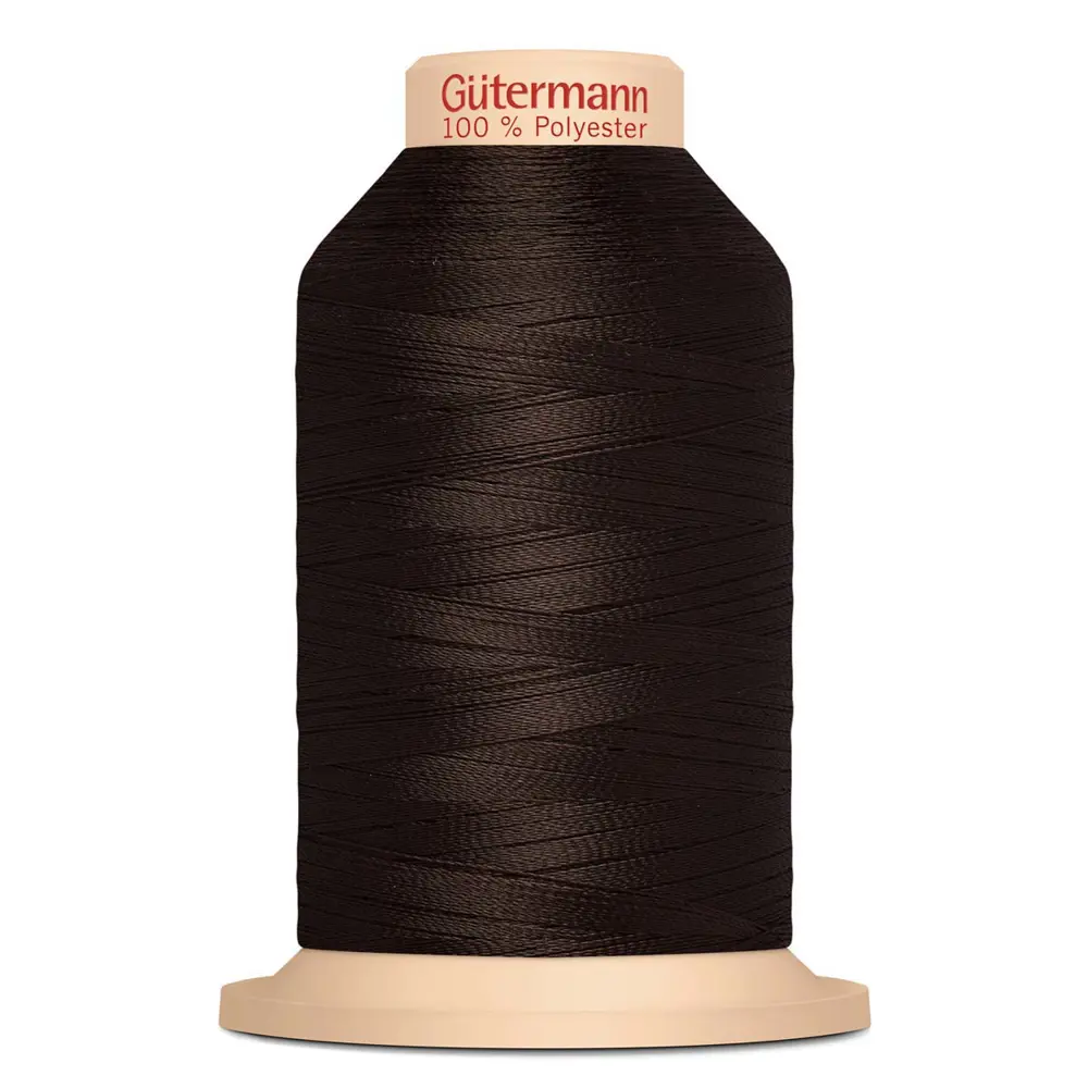 Фото Нить Tera 180 оверлочная Gutermann 2000м 100% п/э 696 темный шоколад цвет Фото Нить Tera 180 оверлочная Gutermann 2000м 100% п/э 696 темный шоколад цвет