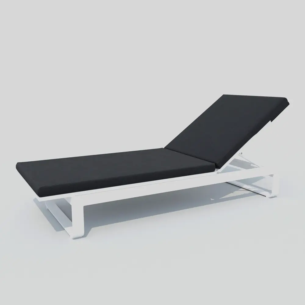 Фото ШезЛонг Ideal patio Outdoor style LETTO white 191 см х 71.5 см х 30 см металл/полиэстер серый/серебристый Фото ШезЛонг Ideal patio Outdoor style LETTO white 191 см х 71.5 см х 30 см металл/полиэстер серый/серебристый