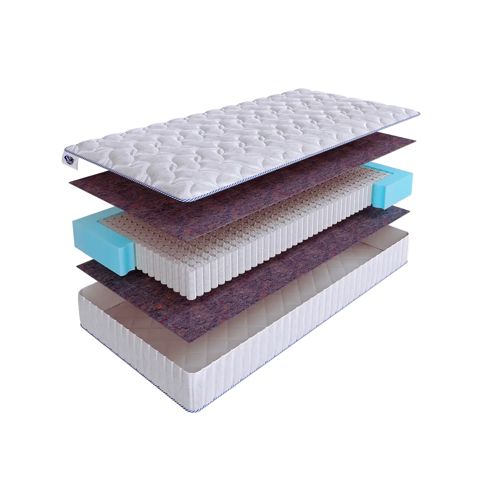 Фото Матрас SkySleep ONE WAY 1 S1000 200x200 см независимый пружинный блок, двуспальный, ортопедический Фото Матрас SkySleep ONE WAY 1 S1000 200x200 см независимый пружинный блок, двуспальный, ортопедический