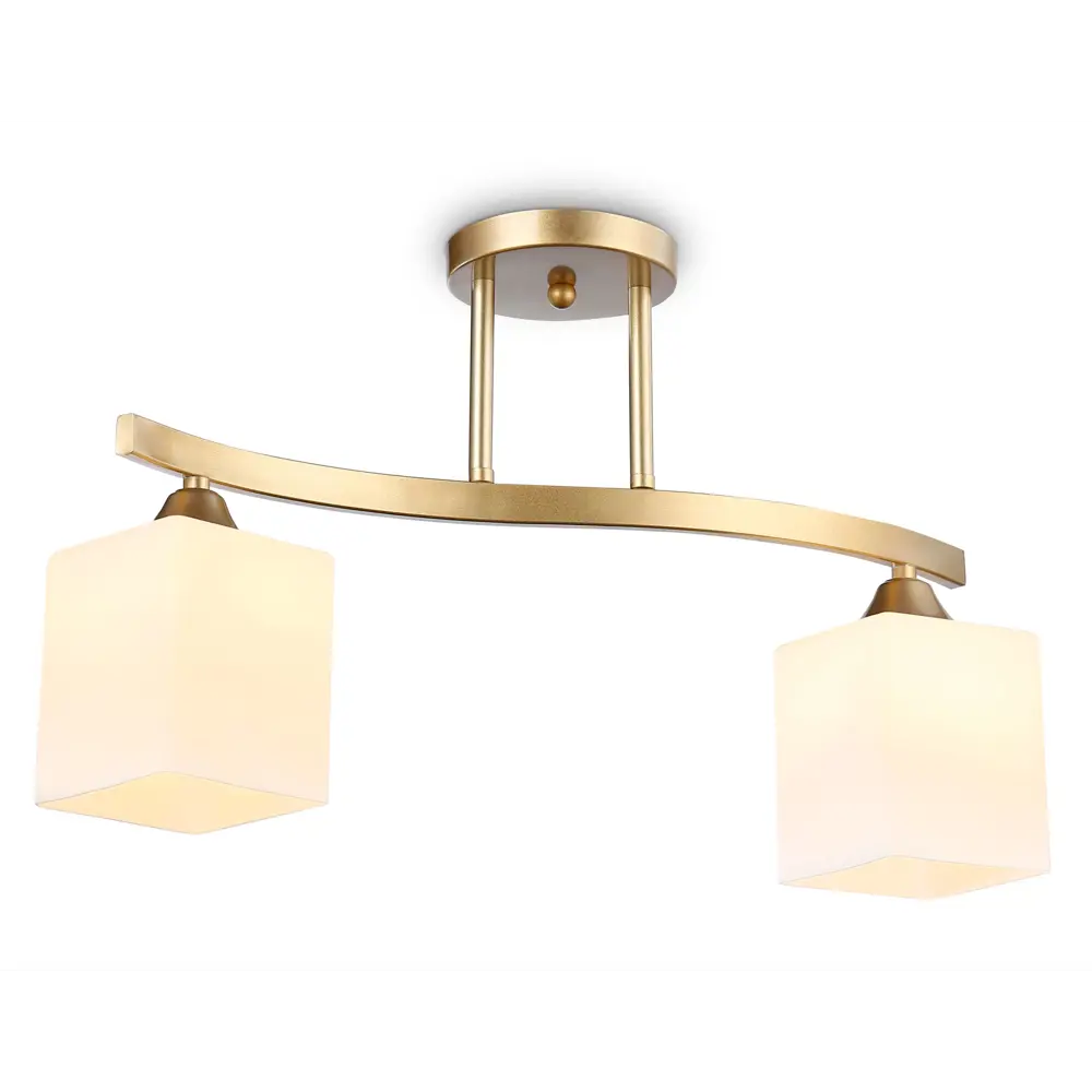 Фото Люстра подвесная AMBRELLA LIGHT TR303119 TRADITIONAL 2 лампы 10 м² цвет золото Фото Люстра подвесная AMBRELLA LIGHT TR303119 TRADITIONAL 2 лампы 10 м² цвет золото