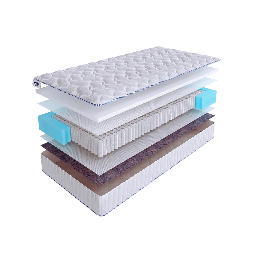 Фото Матрас SkySleep ONE WAY 3 S1000 120x200 см независимый пружинный блок, полутораспальный, ортопедический Фото Матрас SkySleep ONE WAY 3 S1000 120x200 см независимый пружинный блок, полутораспальный, ортопедический