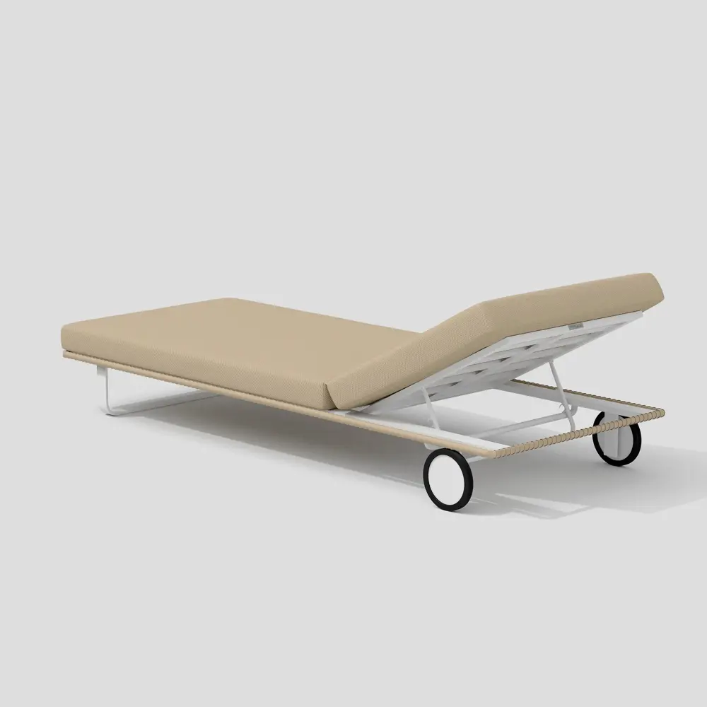 Фото 3 ШезЛонг Ideal patio Outdoor style COSTA beige/white 191 см х 71.5 см х 30 см металл/полиэстер бежевый Фото 3 ШезЛонг Ideal patio Outdoor style COSTA beige/white 191 см х 71.5 см х 30 см металл/полиэстер бежевый