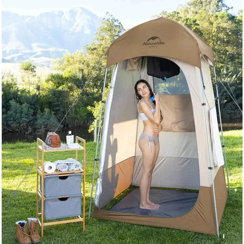 Фото 5 Палатка 1-х местная Naturehike NH21ZP005-BR бежевый