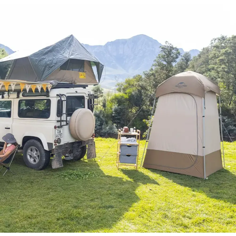 Фото 6 Палатка 1-х местная Naturehike NH21ZP005-BR бежевый