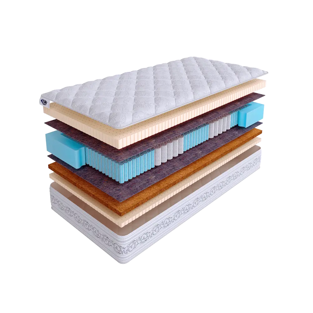 Фото Матрас SkySleep Smart Zone Garmony 180x200 см независимый пружинный блок, двуспальный, ортопедический, латексный Фото Матрас SkySleep Smart Zone Garmony 180x200 см независимый пружинный блок, двуспальный, ортопедический, латексный