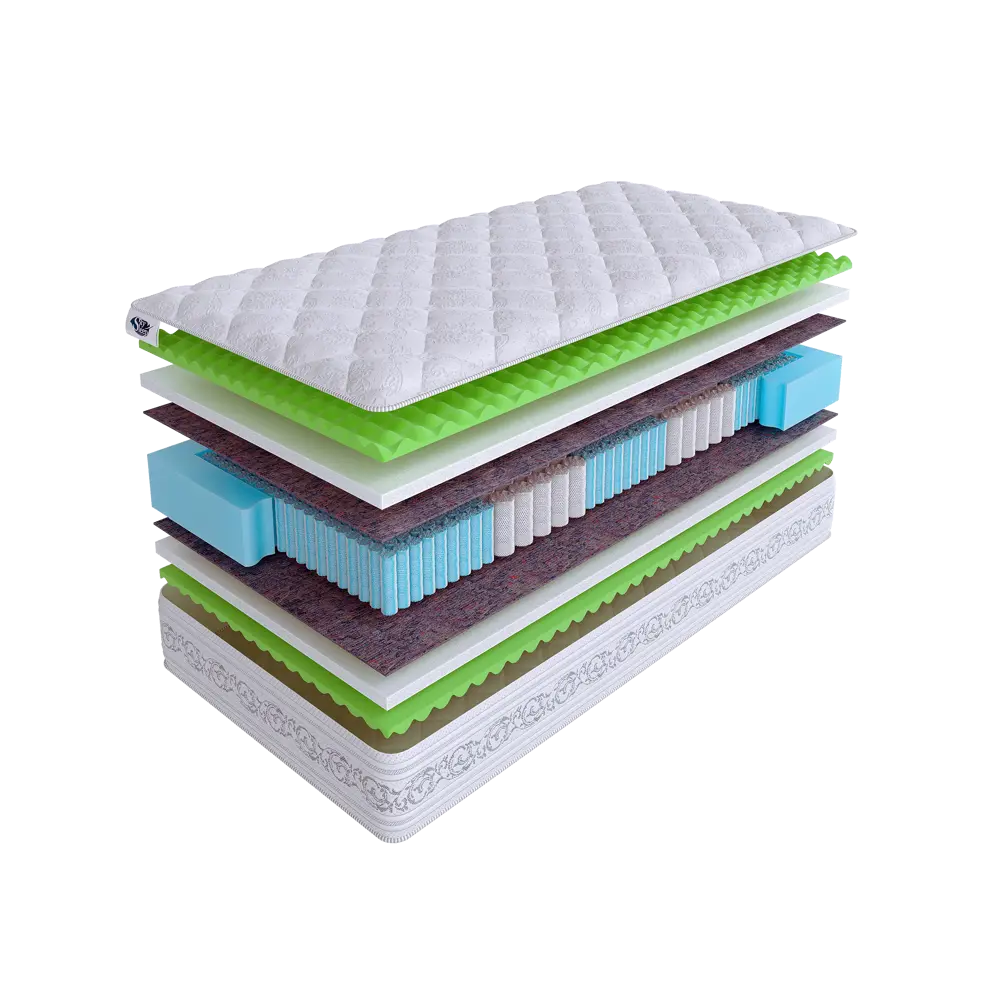 Фото Матрас SkySleep Smart Zone Fiber 180x180 см независимый пружинный блок, двуспальный, ортопедический Фото Матрас SkySleep Smart Zone Fiber 180x180 см независимый пружинный блок, двуспальный, ортопедический