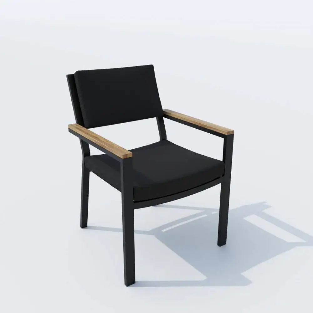 Фото 6 Садовая мебель для отдыха Ideal patio Outdoor style Tella BONTA 180 Black алюМиний темно-серый:стол, 6 стульев Фото 6 Садовая мебель для отдыха Ideal patio Outdoor style Tella BONTA 180 Black алюМиний темно-серый:стол, 6 стульев
