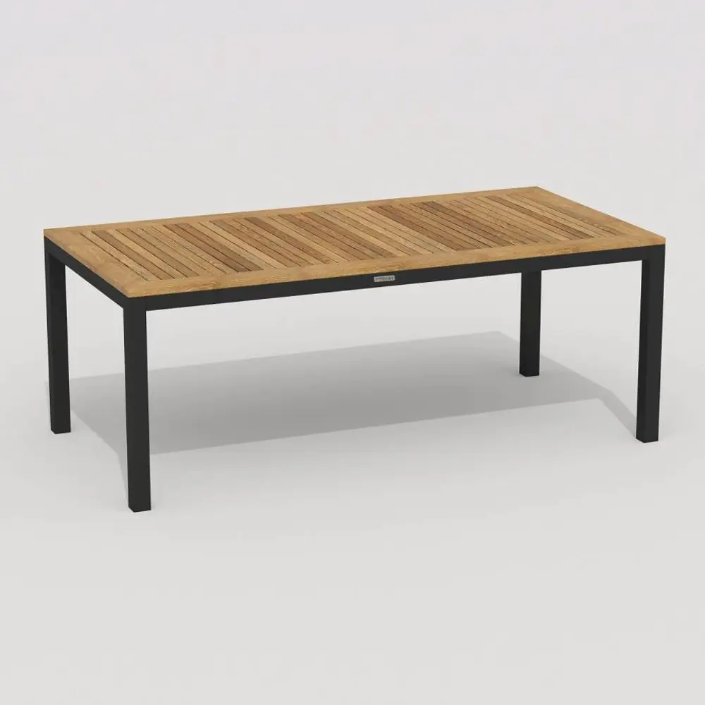 Фото 4 Садовая мебель для отдыха Ideal patio Outdoor style Tella BONTA 200 dark алюМиний темно-серый:стол, 6 стульев Фото 4 Садовая мебель для отдыха Ideal patio Outdoor style Tella BONTA 200 dark алюМиний темно-серый:стол, 6 стульев