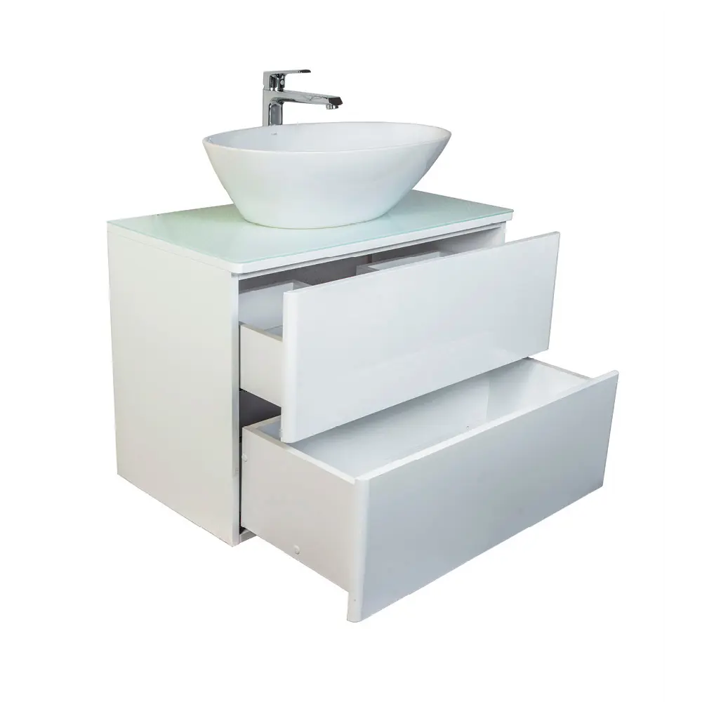 Фото 3 Тумба под раковину Orange Otto Ot-75TuGLASS+Ra