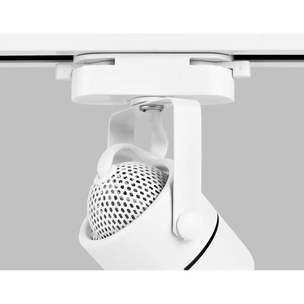 Фото 5 Трековый светильник спот под лампу Gu10 Ambrella light Gl5101 однофазный 3 м² цвет белый Фото 5 Трековый светильник спот под лампу Gu10 Ambrella light Gl5101 однофазный 3 м² цвет белый