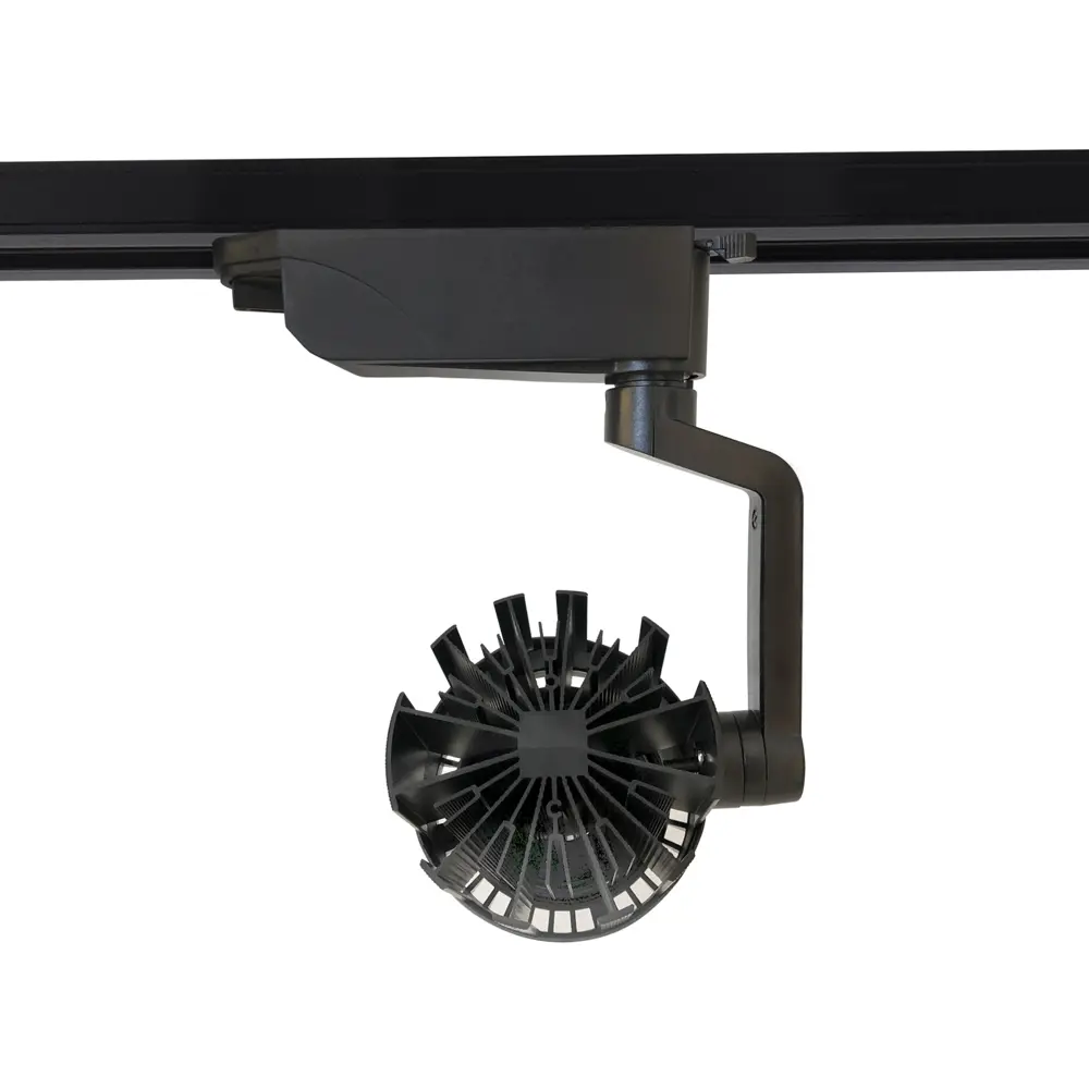 Фото 3 Трековый светильник светодиодный AMBRELLA LIGHT GL6107 10 Вт 3 м² цвет черный Фото 3 Трековый светильник светодиодный AMBRELLA LIGHT GL6107 10 Вт 3 м² цвет черный