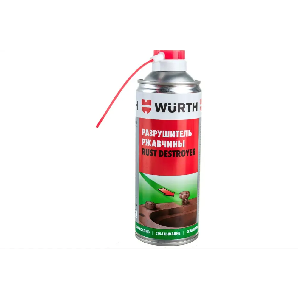 Фото Спрей разрушитель ржавчины Wurth 400мл Фото Спрей разрушитель ржавчины Wurth 400мл