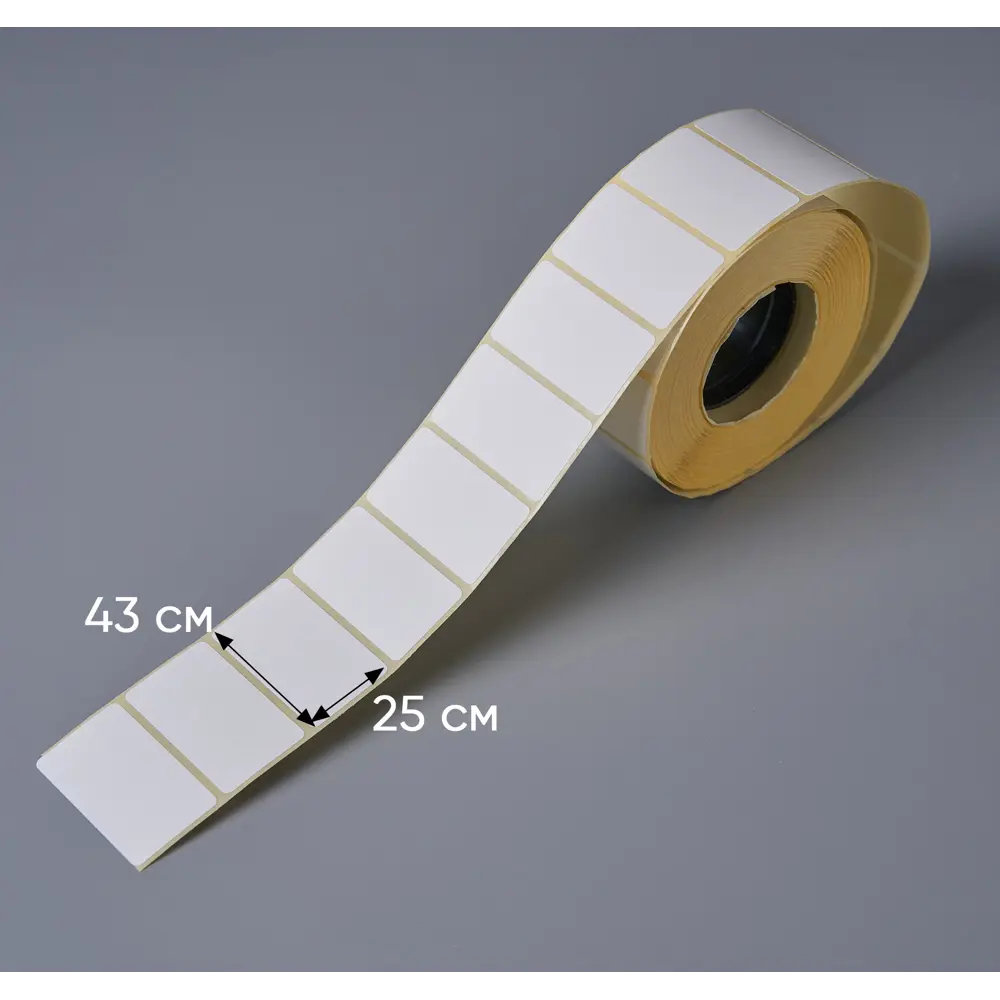 Фото 7 Термоэтикетки Pack Innovation самокл-ся ТОП 43x25 мм втулка 40 мм 1000 накл 3 шт IP0TETOP43251000-3