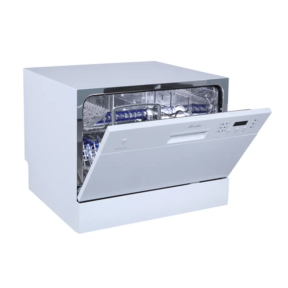 Фото 2 Посудомоечная машина Monsher mdf 5506 blanc 55 см 6 программ цвет белый