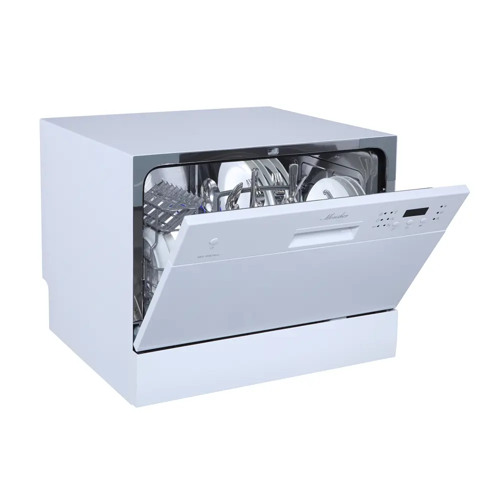 Фото 5 Посудомоечная машина Monsher mdf 5506 blanc 55 см 6 программ цвет белый