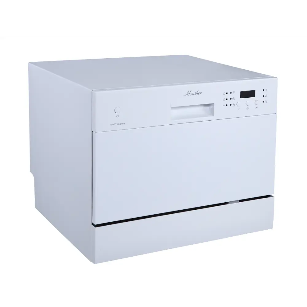 Фото Посудомоечная машина Monsher mdf 5506 blanc 55 см 6 программ цвет белый