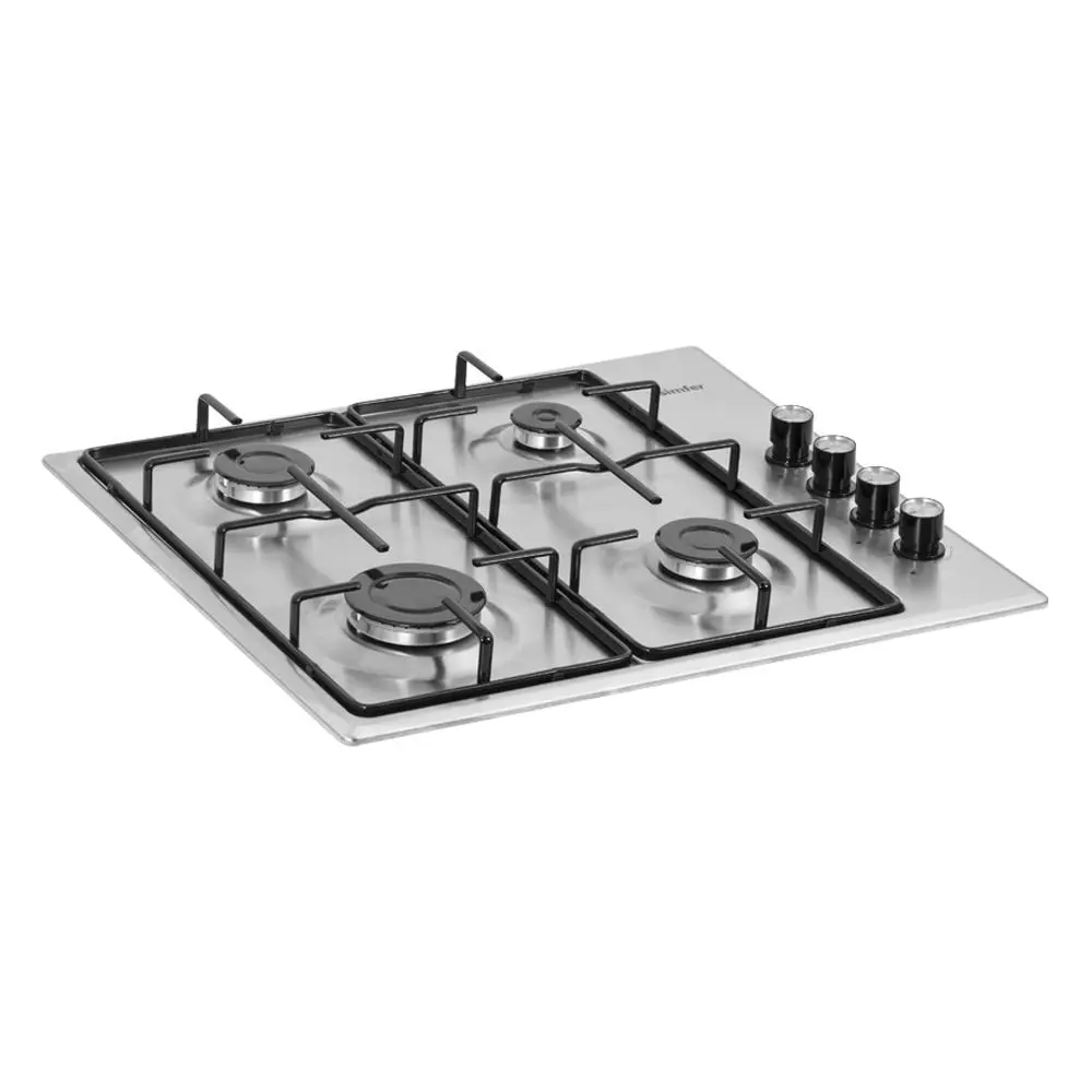 Фото 3 Газовая варочная панель Simfer H60Q40400 60 см 4 конфорки цвет серебряный Фото 3 Газовая варочная панель Simfer H60Q40400 60 см 4 конфорки цвет серебряный