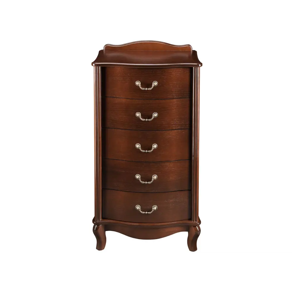 Фото Комод Мебелик 49x92.5x40.5 см 5 ящиков МДФ цвет коричневый 5774