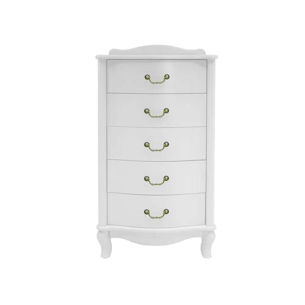 Фото Комод Мебелик 49x92.5x40.5 см 5 ящиков МДФ цвет белый 5776 Фото Комод Мебелик 49x92.5x40.5 см 5 ящиков МДФ цвет белый 5776