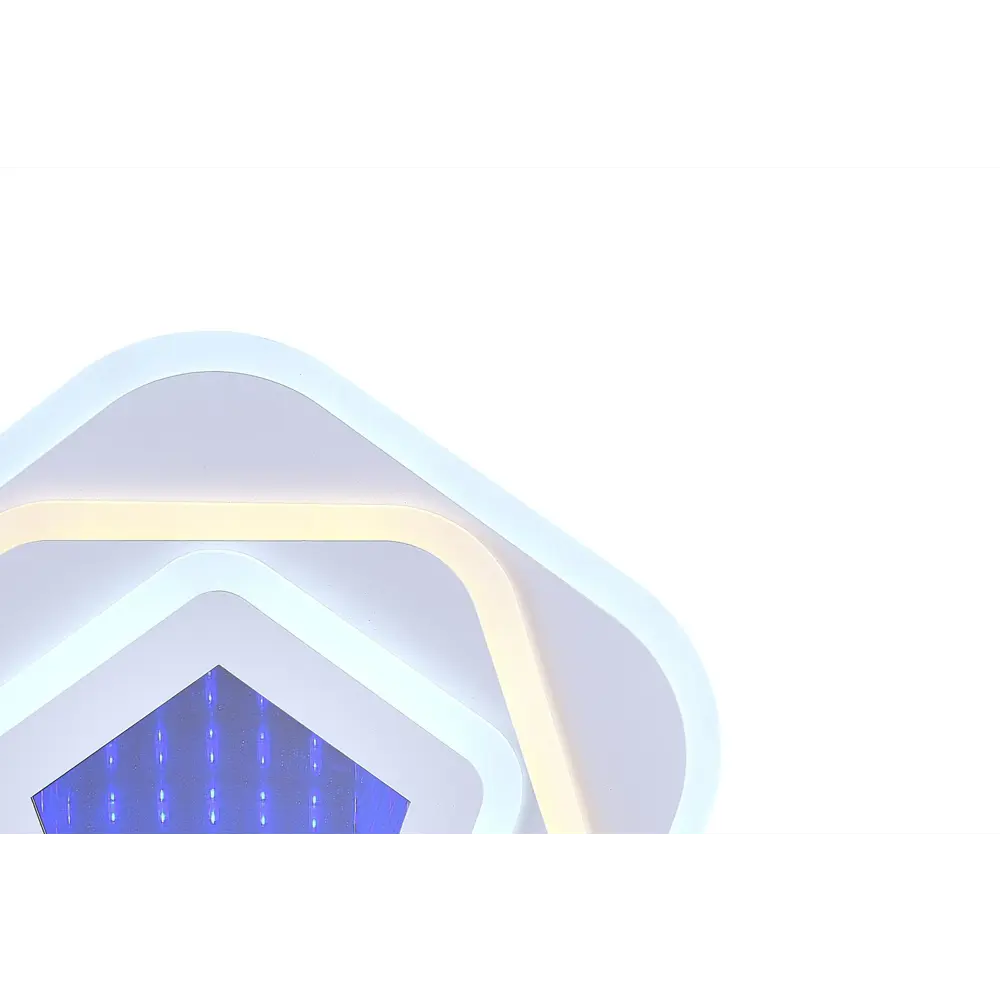 Фото 6 Люстра потолочная светодиодная Natali Kovaltseva High-Tech Lamps 82034 с пультом управления 25 м² регулируемый белый свет цвет белый Фото 6 Люстра потолочная светодиодная Natali Kovaltseva High-Tech Lamps 82034 с пультом управления 25 м² регулируемый белый свет цвет белый