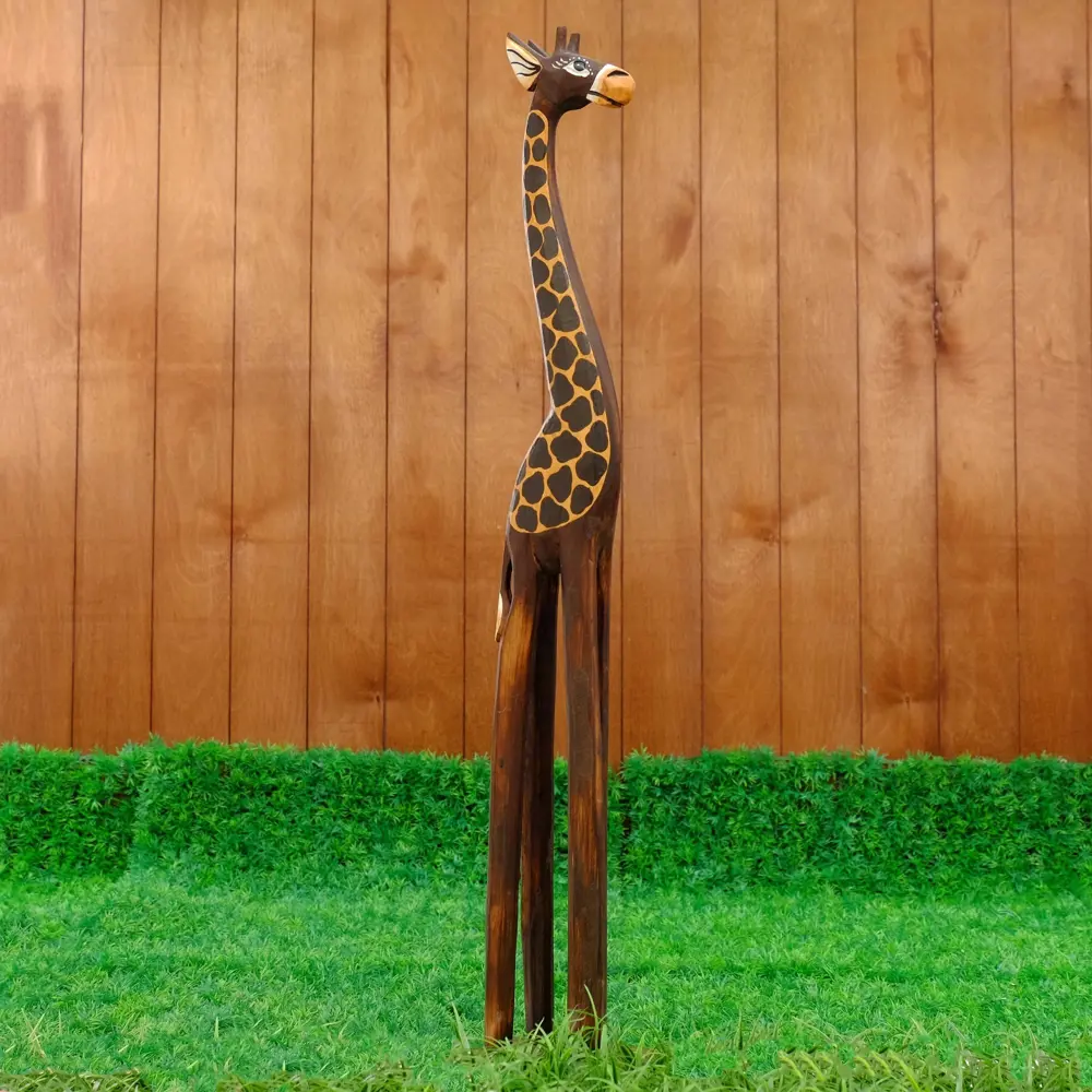 Фото Фигурка сувенирная Simaland "Жираф матовый" высота 80 см