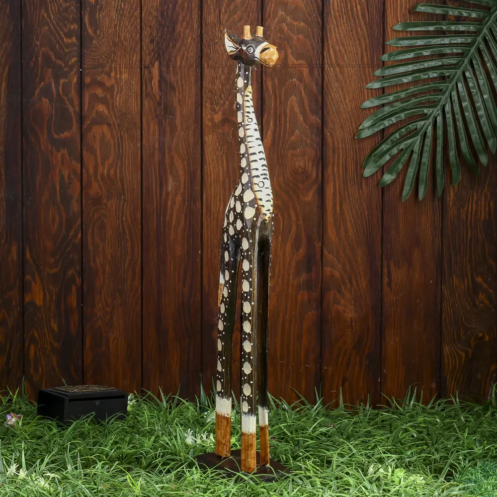 Фото Фигурка сувенирная Simaland "Жираф золотисто-коричневый" высота 60 см