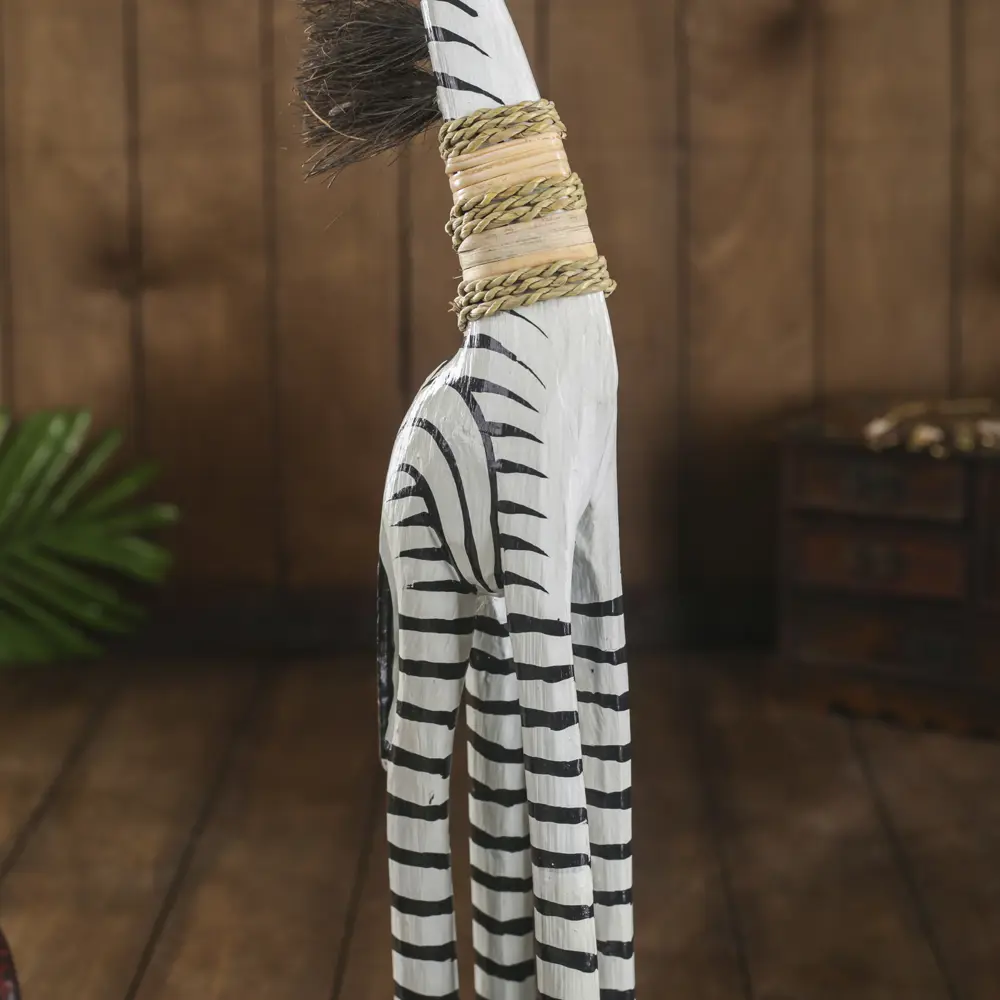 Фото 6 Фигурка сувенирная Simaland "Зебра с пышной гривой" высота 60 см