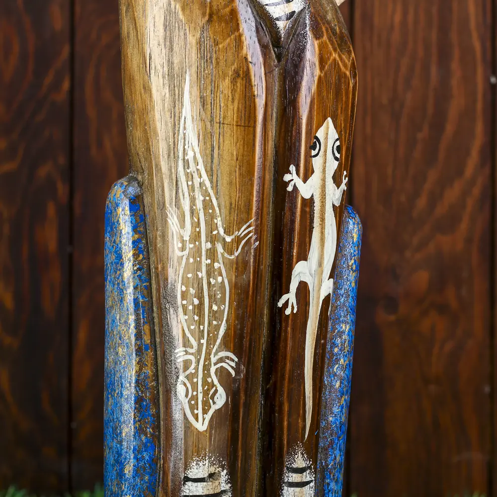 Фото 3 Фигурка сувенирная Simaland "Кошка морская с рыбкой и ящерками" 60x12x6 см Фото 3 Фигурка сувенирная Simaland "Кошка морская с рыбкой и ящерками" 60x12x6 см