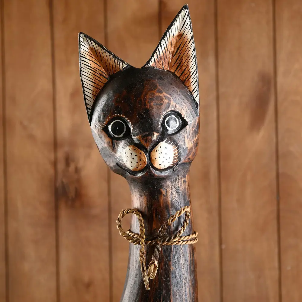 Фото 3 Фигурка сувенирная Simaland "Кошка с расписными лапками" высота 100 см Фото 3 Фигурка сувенирная Simaland "Кошка с расписными лапками" высота 100 см