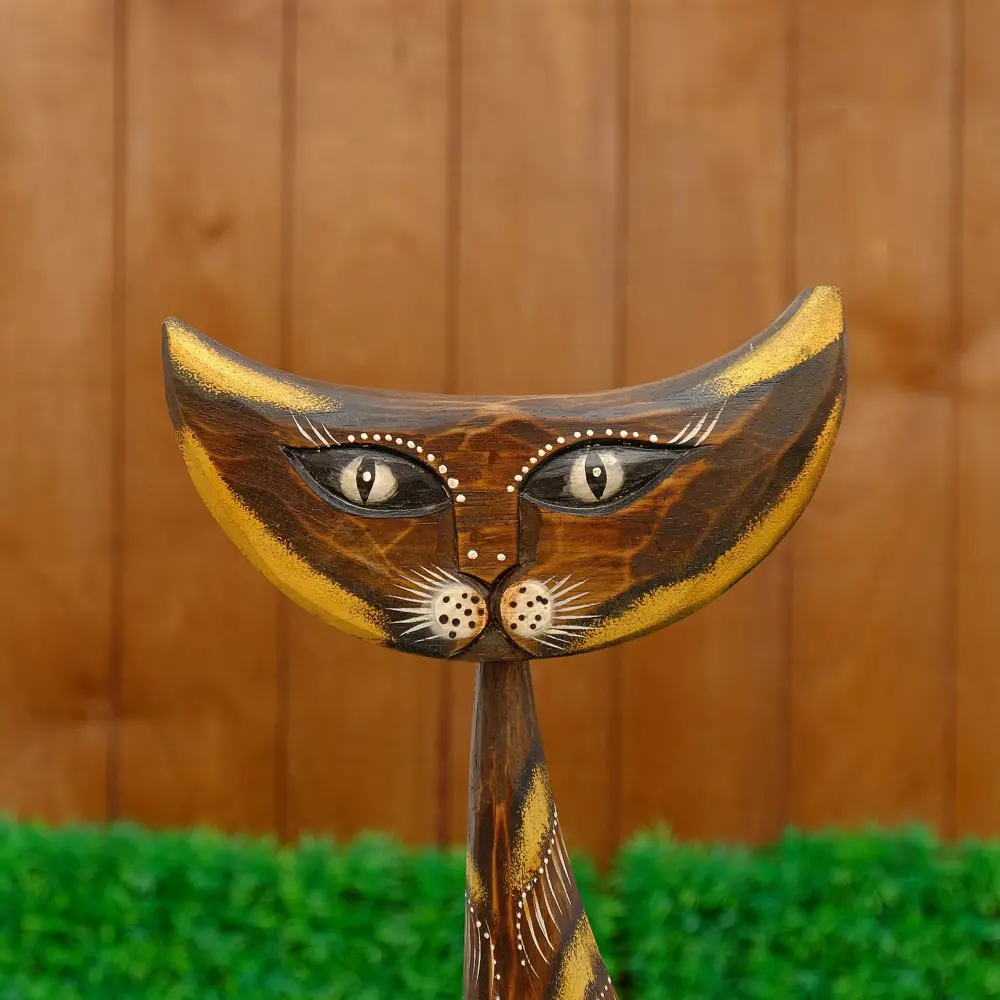 Фото 4 Фигурка сувенирная Simaland "Лунный кот" 51x37x6 см