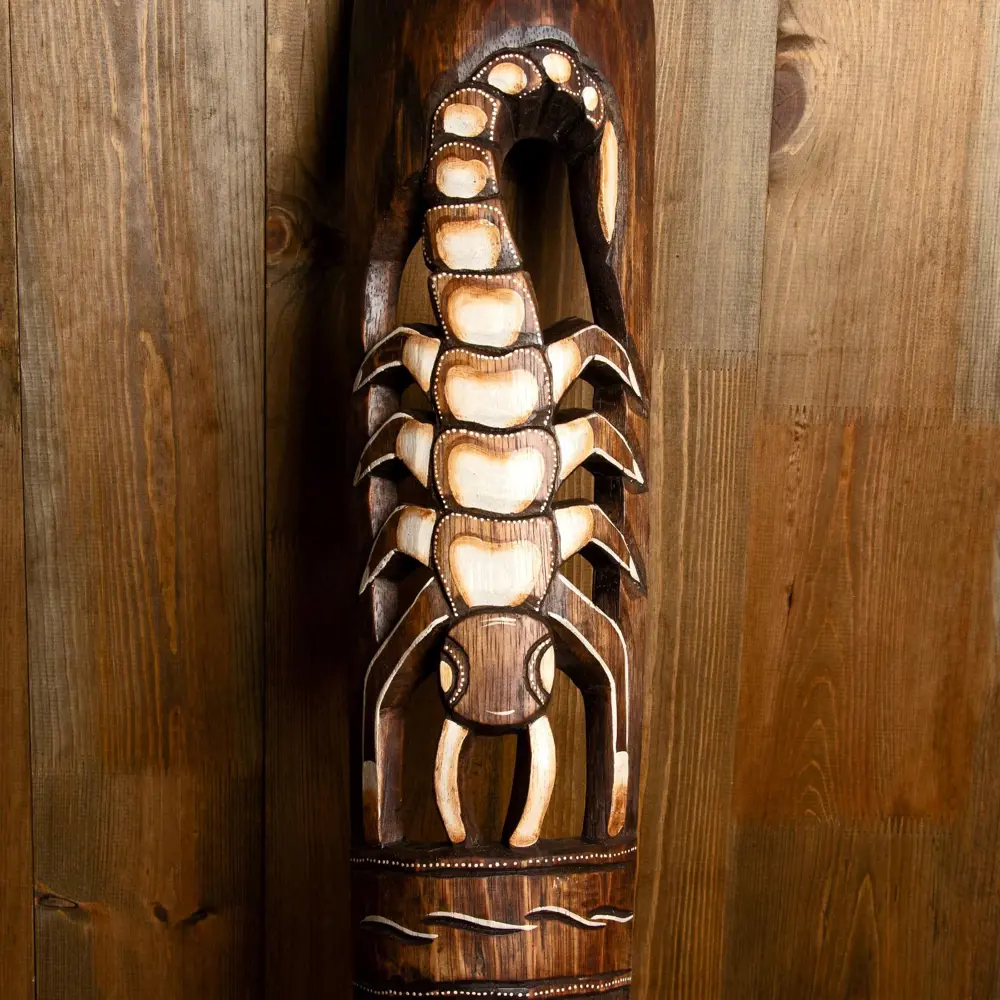 Фото 2 Панно-маска настенная Simaland Скорпион 100x14.5x5 см Фото 2 Панно-маска настенная Simaland Скорпион 100x14.5x5 см