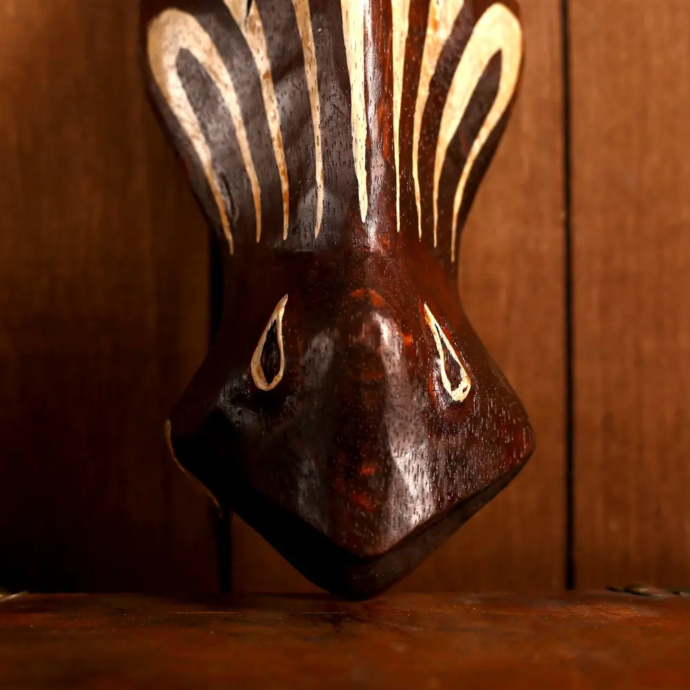 Фото 3 Панно-маска настенная Simaland Зебра светлые ушки 30x10.5x5 см Фото 3 Панно-маска настенная Simaland Зебра светлые ушки 30x10.5x5 см